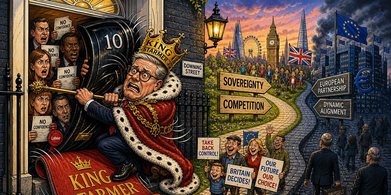 The King's Speech: Clinging To No.10, Dragging Britain Back To The EU