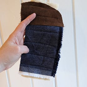 Quilted needle case