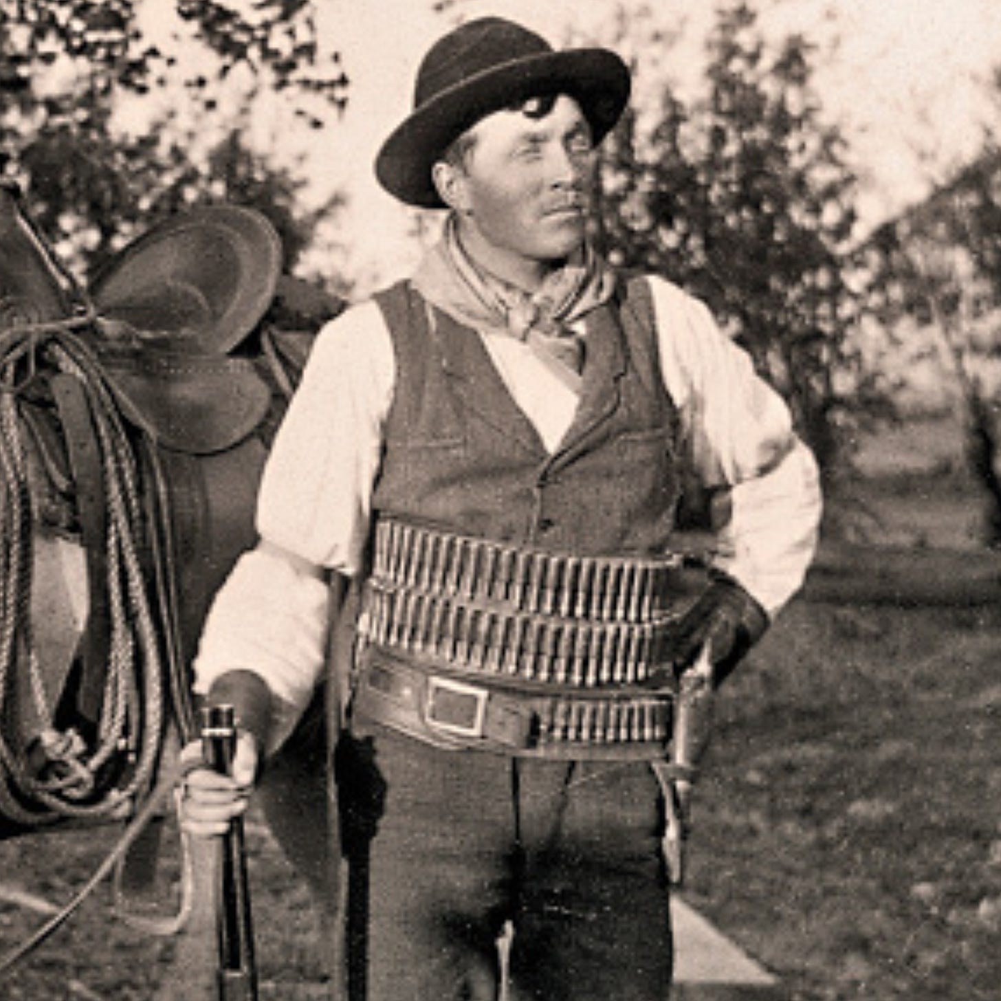 Photo of a heavily armed Mike Shonsey. Photo of a heavily armed Mike Shonsey.