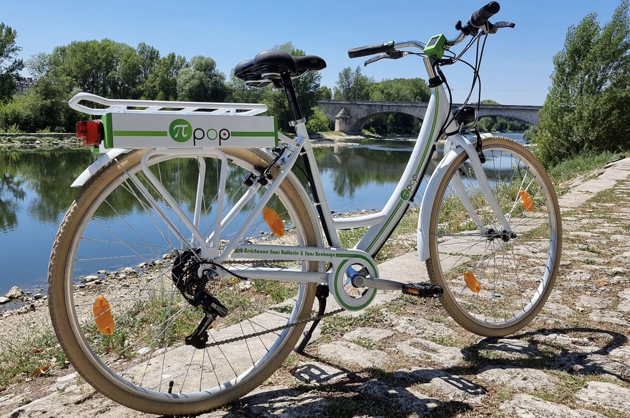Pi-POP is battery-less e-bike which runs on rider's pedaling power that  recharges its supercapacitor - Yanko Design