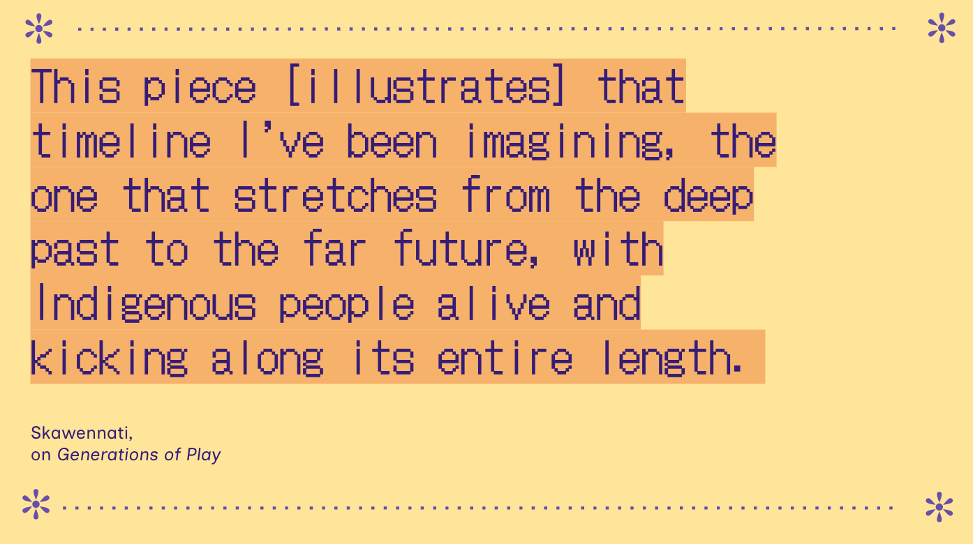 yellow slide with purple and orange text with the quote above yellow slide with purple and orange text with the quote above