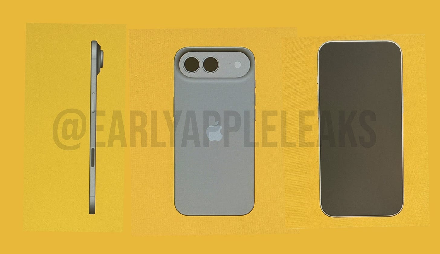 iPhone Air 2 design leaks