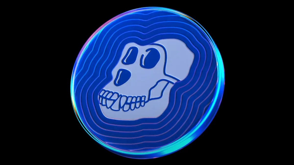 ApeCoin (APE), o token Ethereum baseado no Bored Ape Yacht Club.  Imagem: ApeCoin DAO