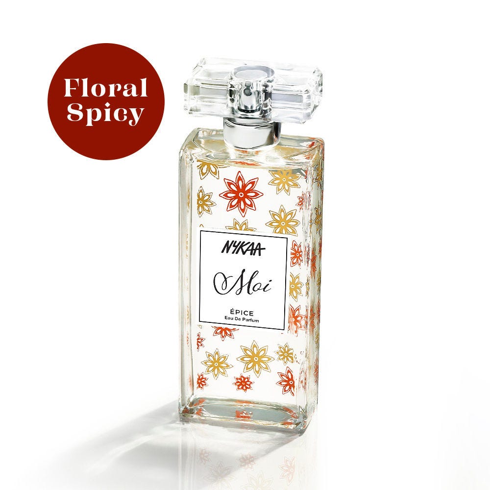 Moi By Nykaa Epice Floral Spicy Perfume with Rose & Cedarwood for Women