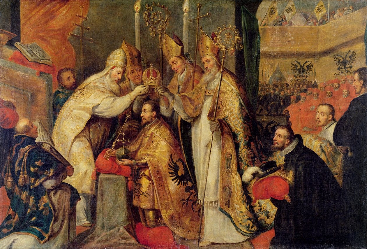 The Coronation of Charles V, Holy Roman Emperor