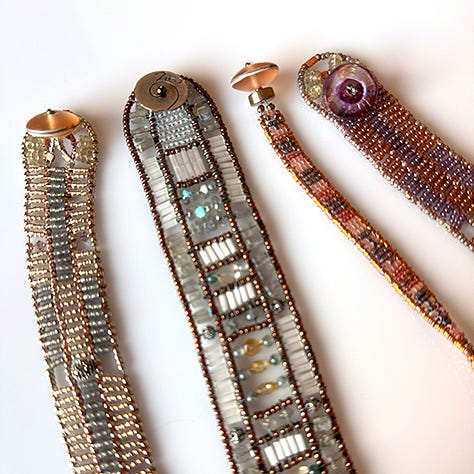 photos of beaded bracelets
