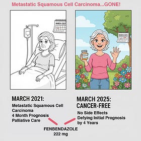 Case Report: Metastatic Squamous Cell Cancer, age 77, Female 