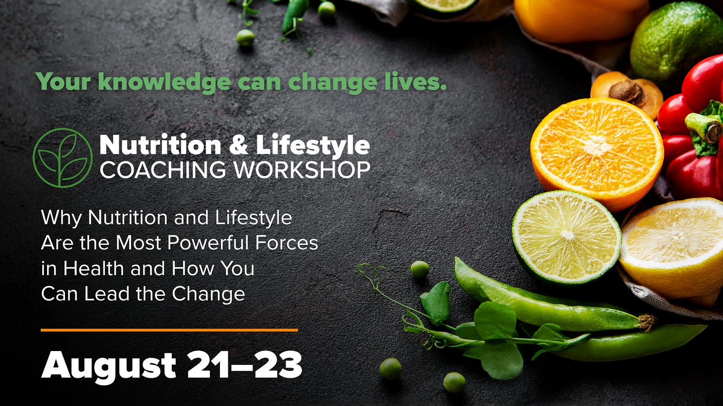 Nutrition & Lifestyle Coaching Workshop