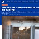 The WHO LIED: Mexico’s Health Secretary Denies Death of Resident Due to Bird Flu Subtype 