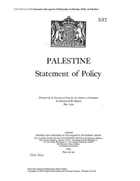 File:1939 White Paper cmd 6019.djvu