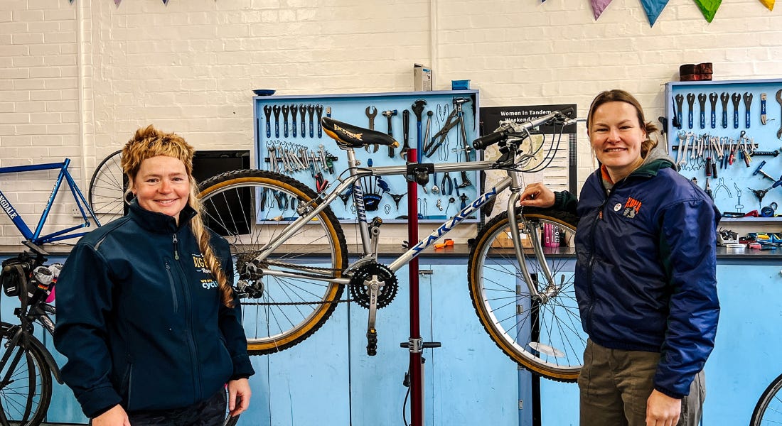 Women in Tandem are building bikes and connections in Nottingham