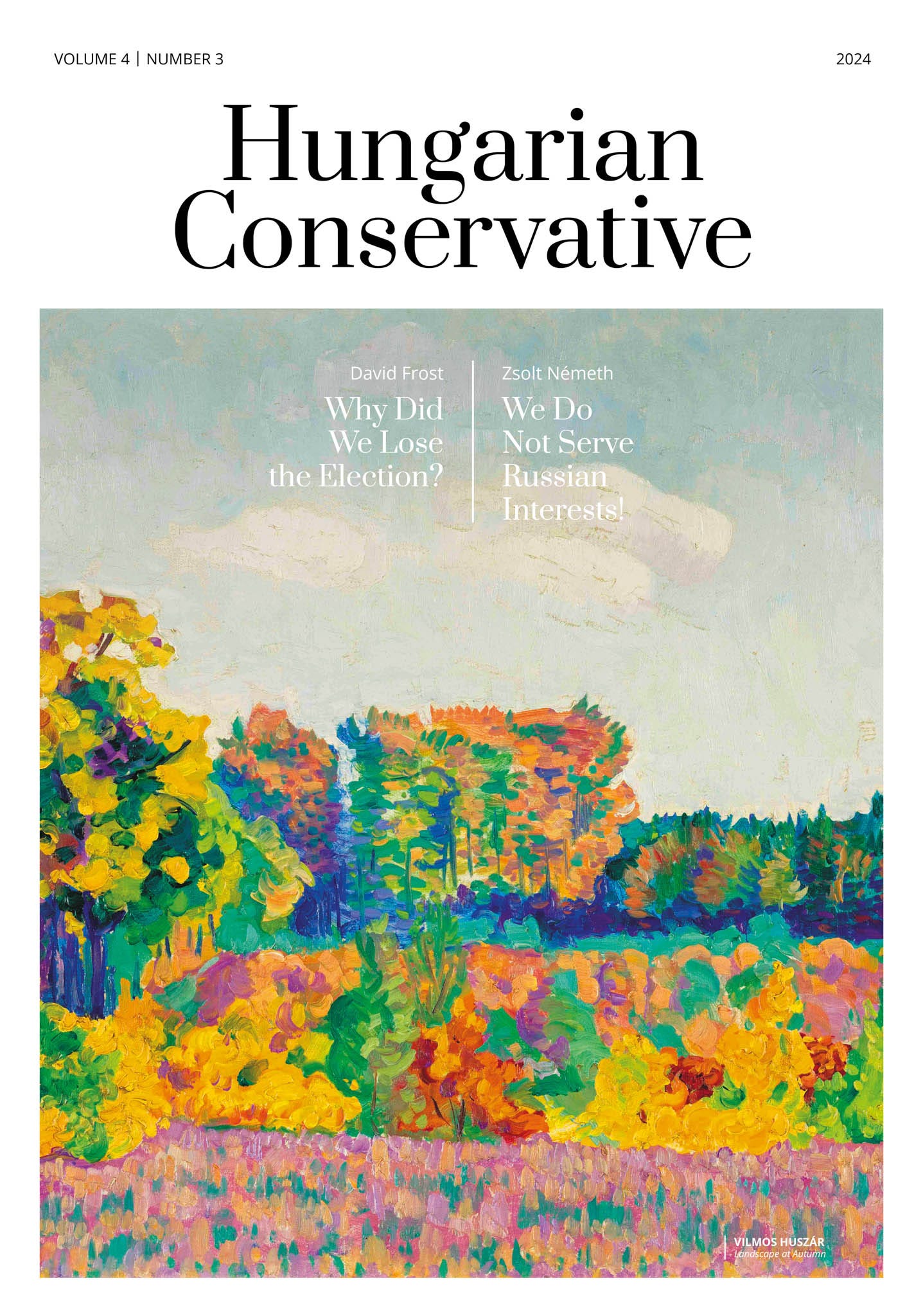 Hungarian Conservative Print Editions - Hungarian Conservative