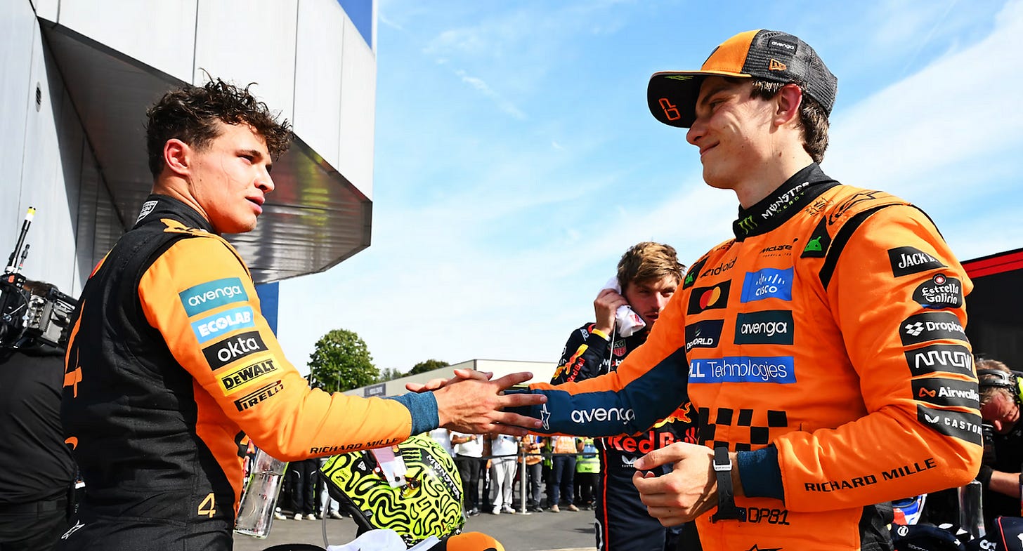 McLaren’s team orders dominated the post-race conversation at Monza | Credit: Formula One