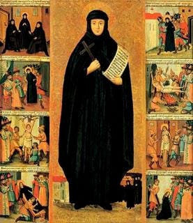 THE STORY OF SAINT FEBRONIA OF NISIBIS (+304-305) | Santa Febronia di  Nisibis - Febronia di Patti - Trofimena di Minori THE STORY OF SAINT FEBRONIA OF NISIBIS (+304-305) | Santa Febronia di  Nisibis - Febronia di Patti - Trofimena di Minori