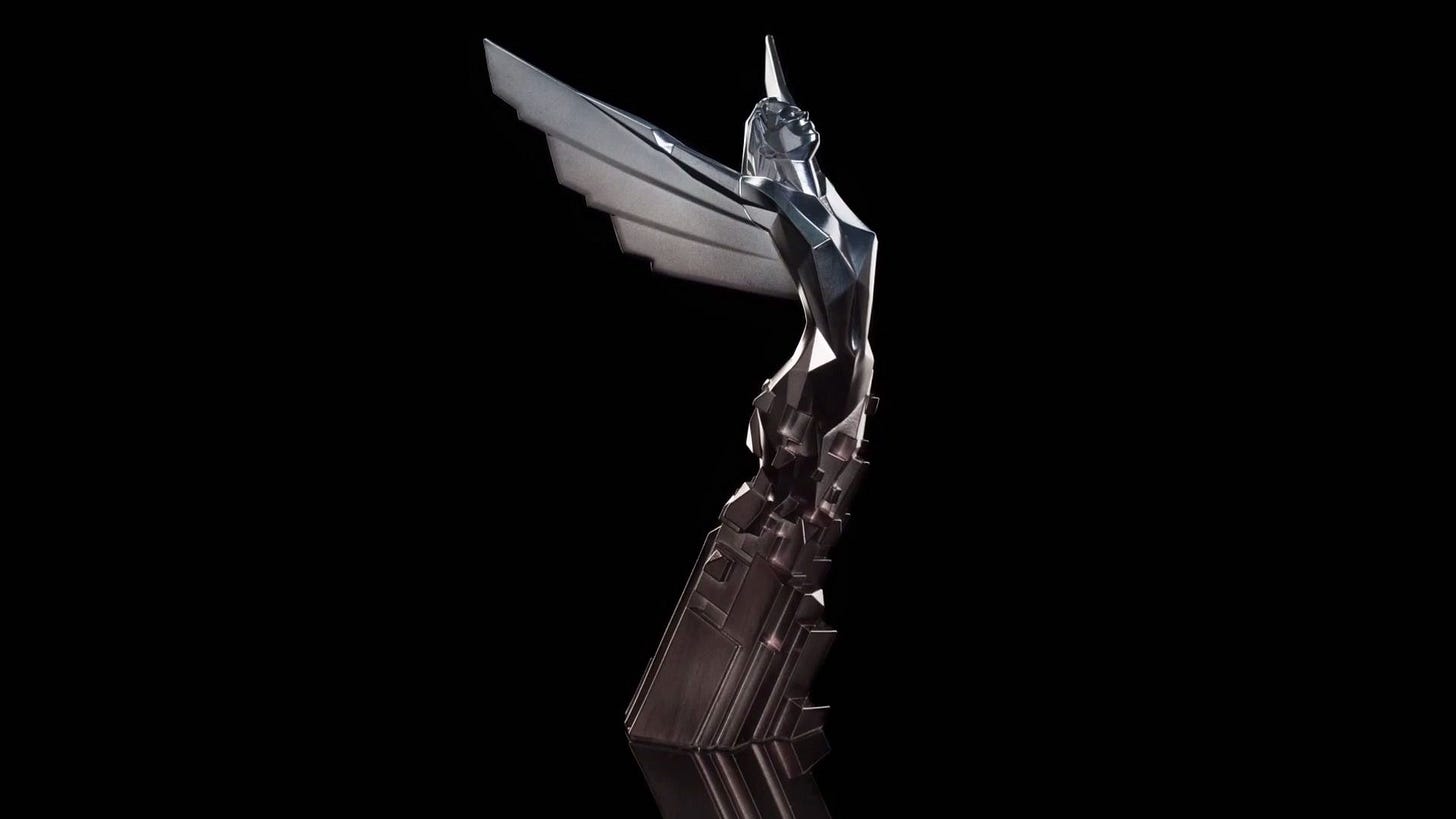 The Game Awards trophy was designed by Weta Workshop, and it's gorgeous