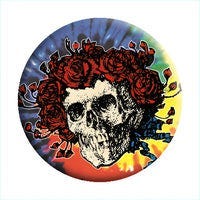 Grateful Dead — Bertha Skull & Roses Button as advertised on grateful dead online store Grateful Dead — Bertha Skull & Roses Button as advertised on grateful dead online store