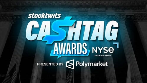 Stocktwits Announces 2026 Cashtag Awards Presented by Polymarket, Hosted at the New York Stock Exchange Stocktwits Announces 2026 Cashtag Awards Presented by Polymarket, Hosted at the New York Stock Exchange