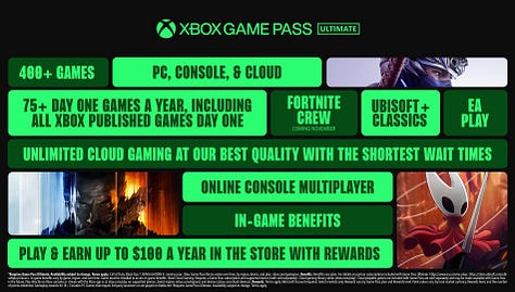 Xbox Game Pass price increase