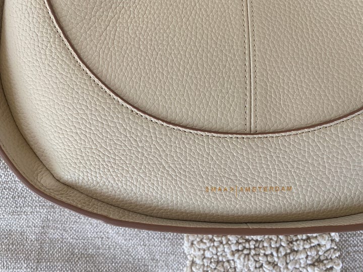 The Skaam Amsterdam 'Ravel' Bag in Limestone