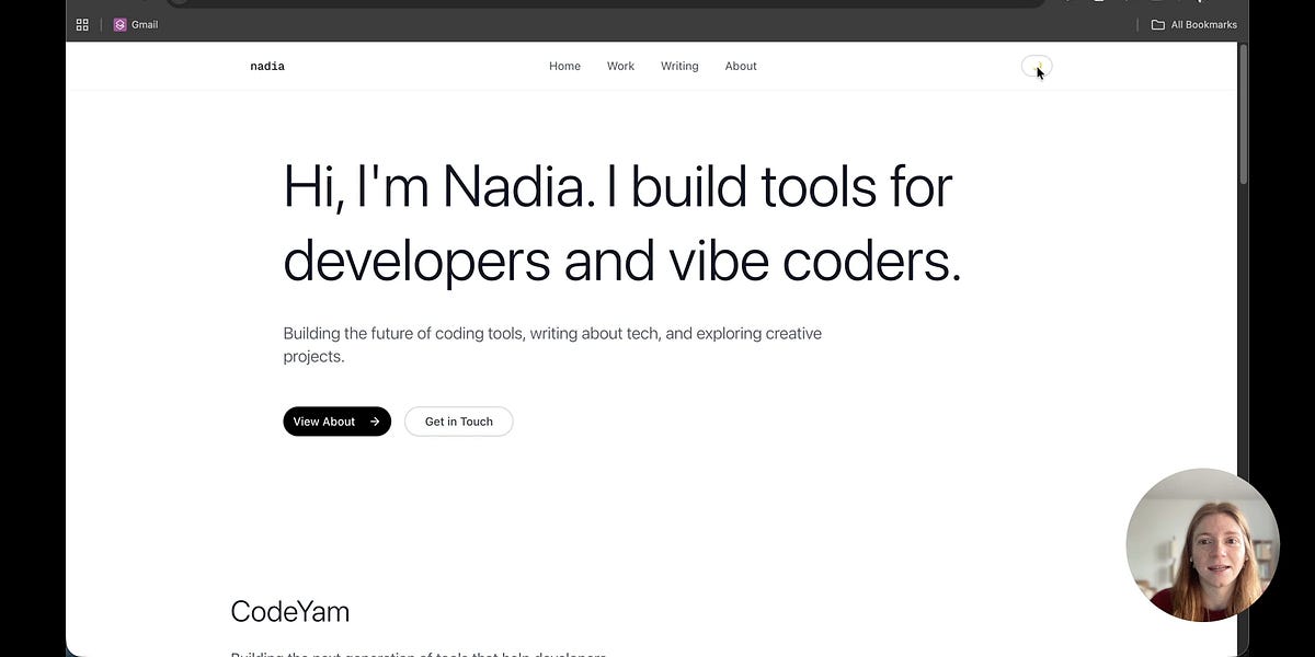 Building a Personal Website with CodeYam + Claude Code: Going Live on a Custom Domain