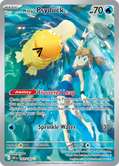 Misty's Psyduck — Destined Rivals, 193/182