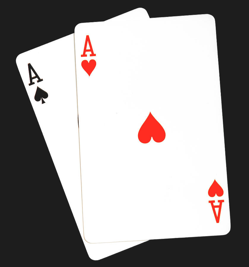 Pocket Aces Photograph by Aaron Geraud
