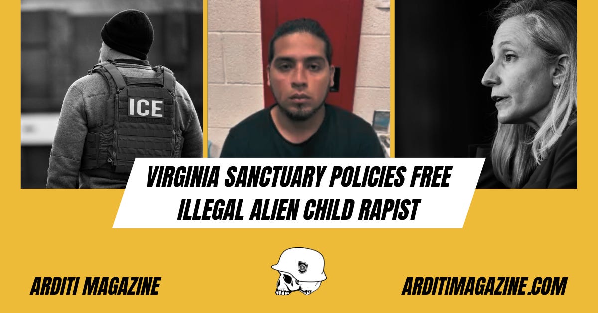 Governor Spanberger’s Virginia Frees Repeat Border Crosser Charged with Child Rape
