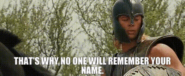 Troy Brad Pitt GIF - Troy Brad Pitt Thats Why - Discover & Share GIFs