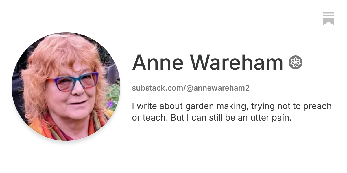 Anne Wareham | Substack