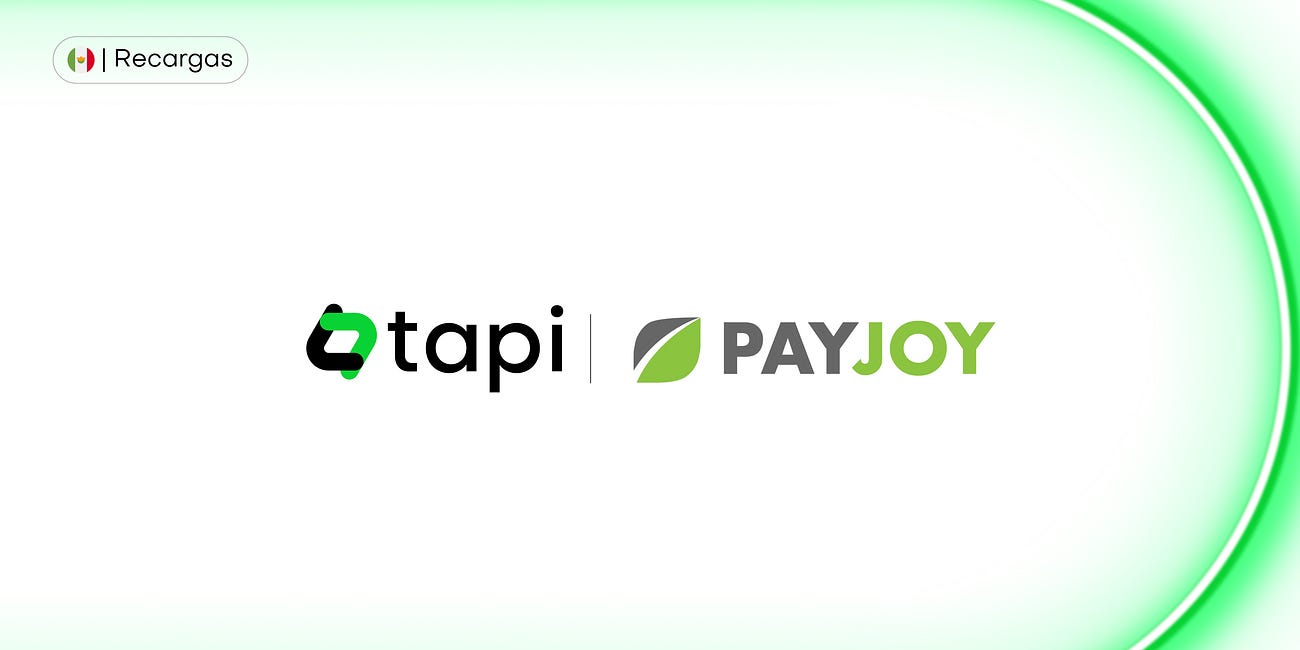 tapi y PayJoy integran recargas en una sola app