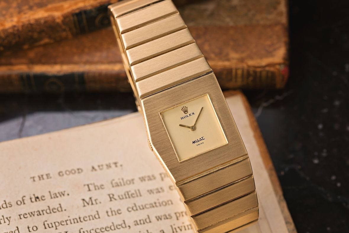 Designed by Gérald Genta: The Rolex King Midas - Bob's Watches