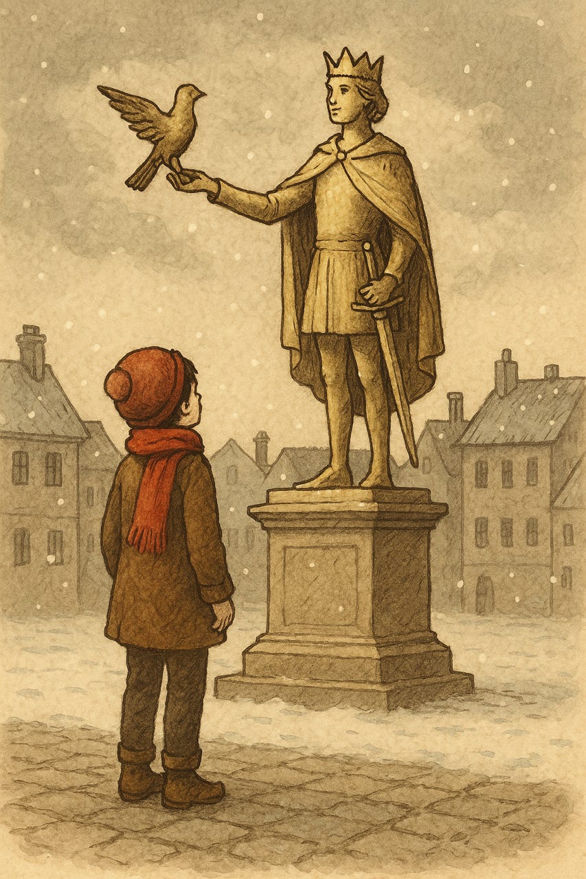 The Happy Prince by Oscar Wilde - by Andy Coombs
