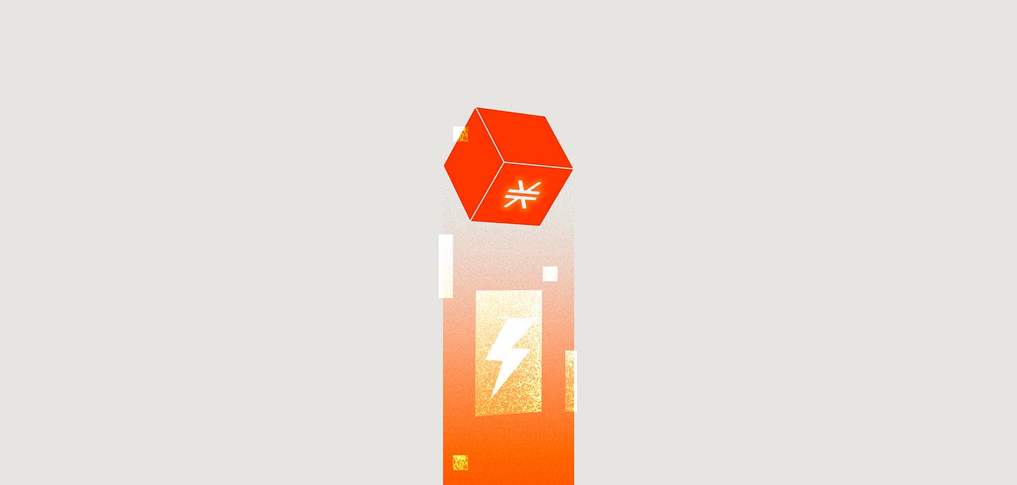 A graphic showing Stacks blocks