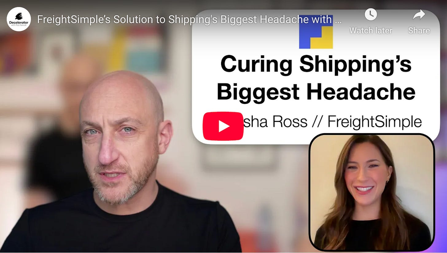 FreightSimple’s Solution to Shipping's Biggest Headache with Natasha Ross FreightSimple’s Solution to Shipping's Biggest Headache with Natasha Ross