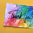 Thank you for being a friend