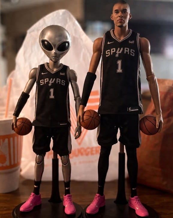 LOOK: San Antonio custom figure creator makes new Spurs