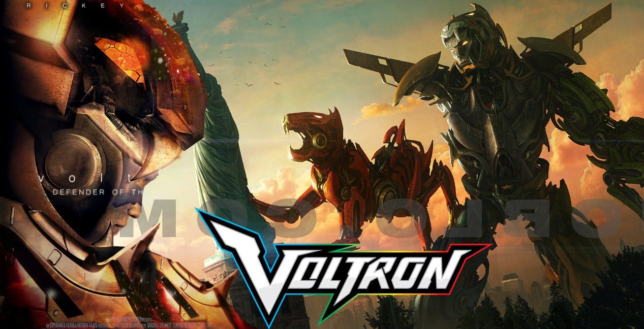 voltron movie coming voltron movie coming