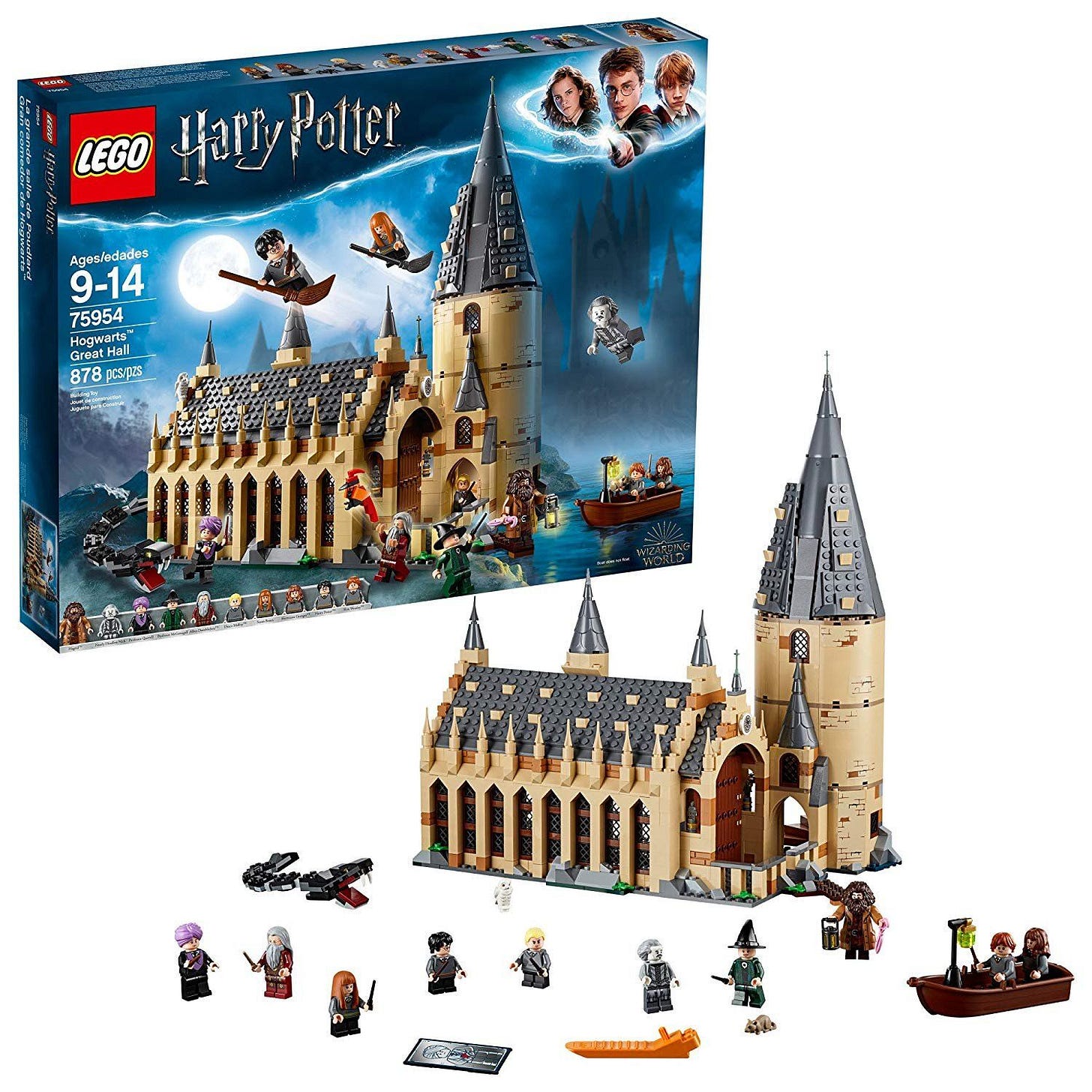 Harry Potter Hogwarts Great Hall Building Kit 2018 hot holiday kids toys