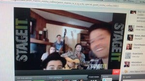 Matt Cohen and Misha Collins join Jason's StageIt