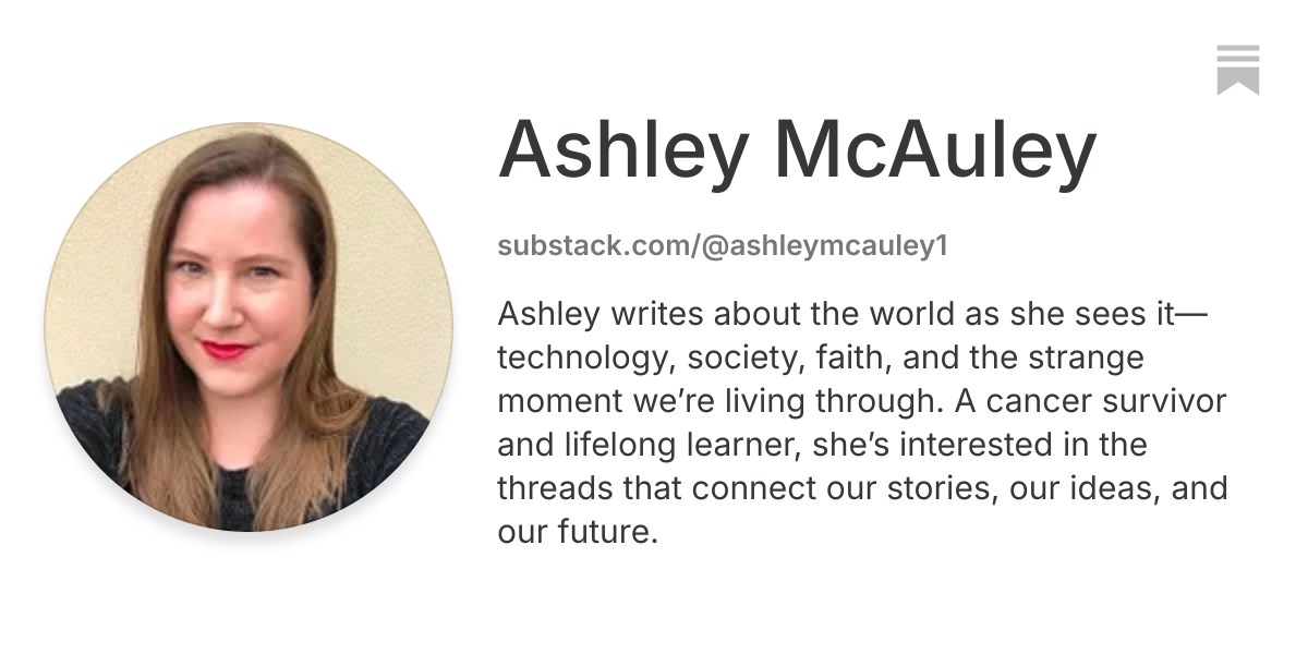 Ashley McAuley | Substack
