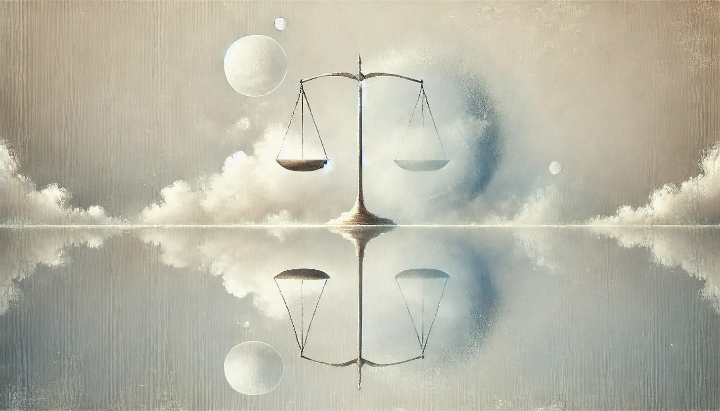 Illustration representing AI neutrality and political bias in large language models