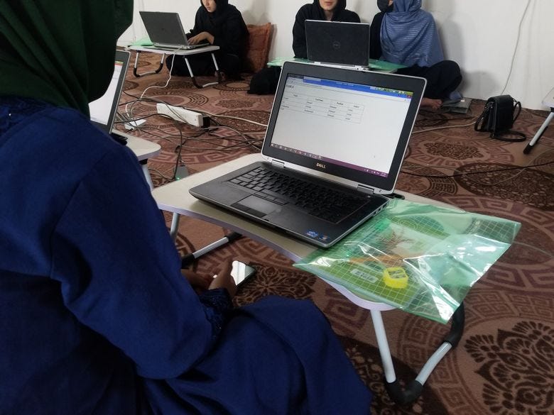 Seattle-based Sahar started secret schools for girls after the Taliban banned them from participating in secondary education. (Courtesy of Sahar)