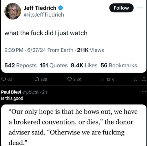 Dem Operatives: [Best Hope] 'JOEVER' Biden Died Naturally, Immediately, Better, to 'Change the Horse'