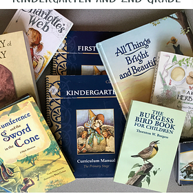 Classical Charlotte Mason Homeschool Curriculum Picks for Kindergarten and 2nd Grade