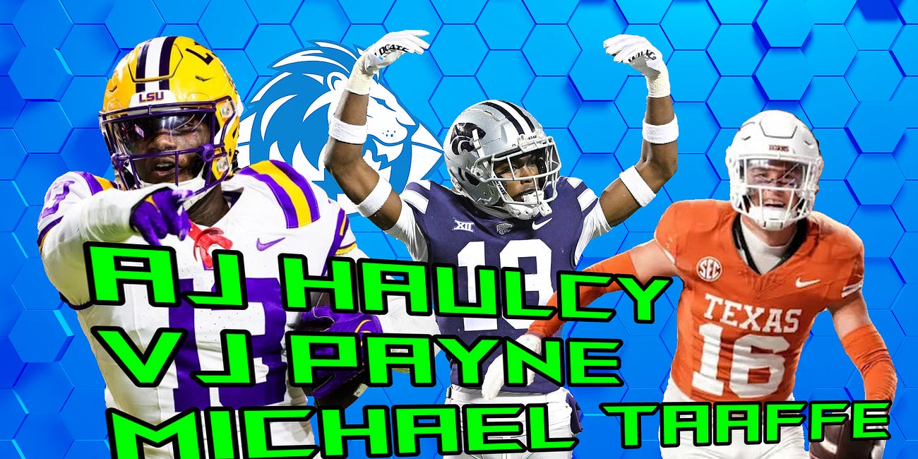 NFL Draft 2026: Safety Medical Report - AJ Haulcy, VJ Payne, Michael Taaffe