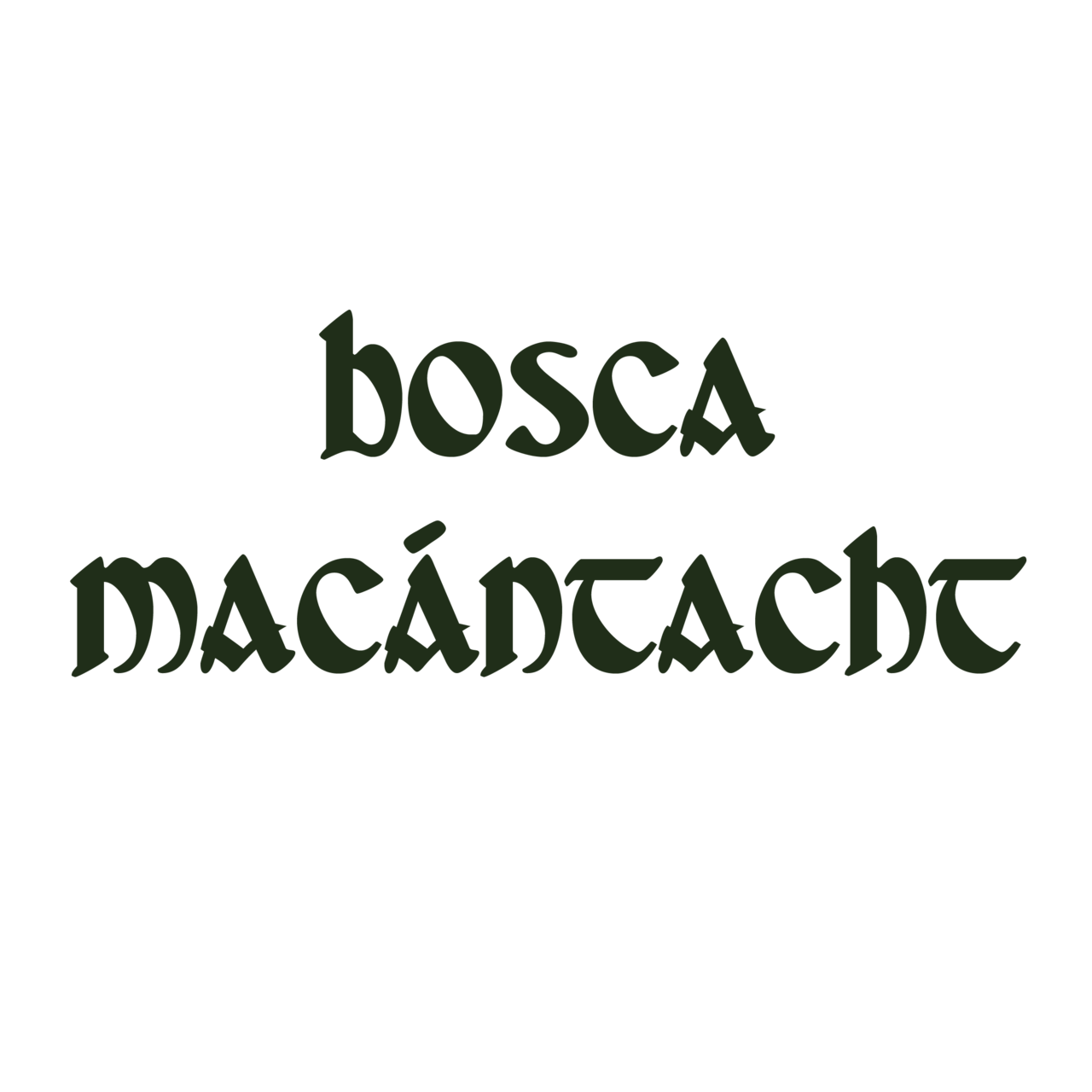 bosca macántacht | sian conway