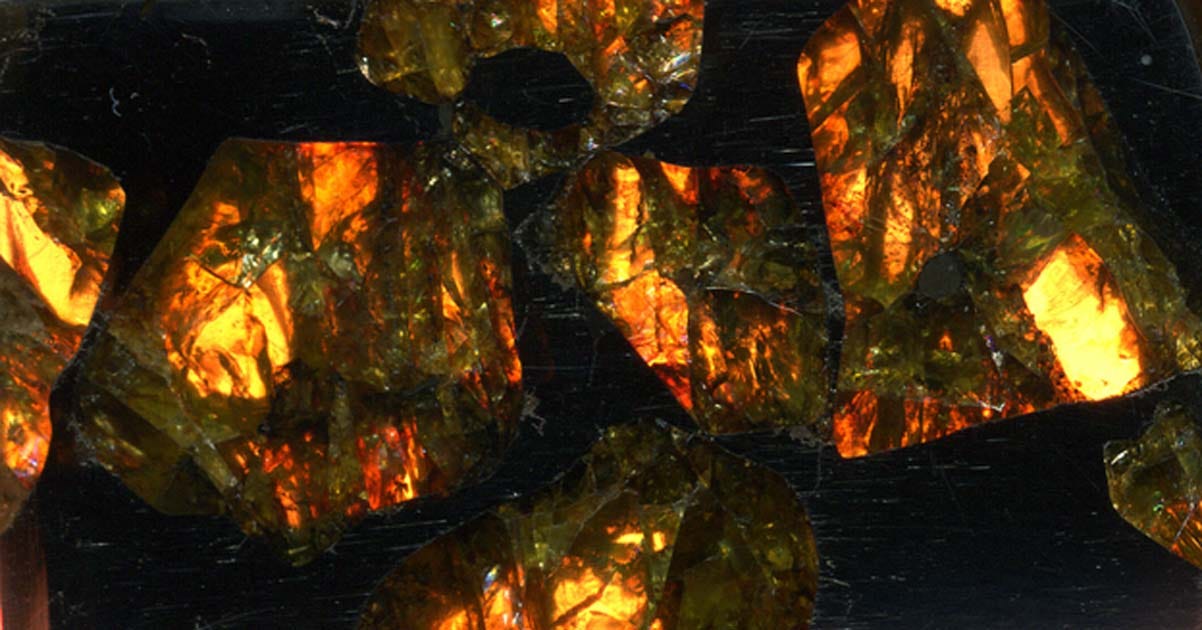 Pallasite - Fukang Meteorite