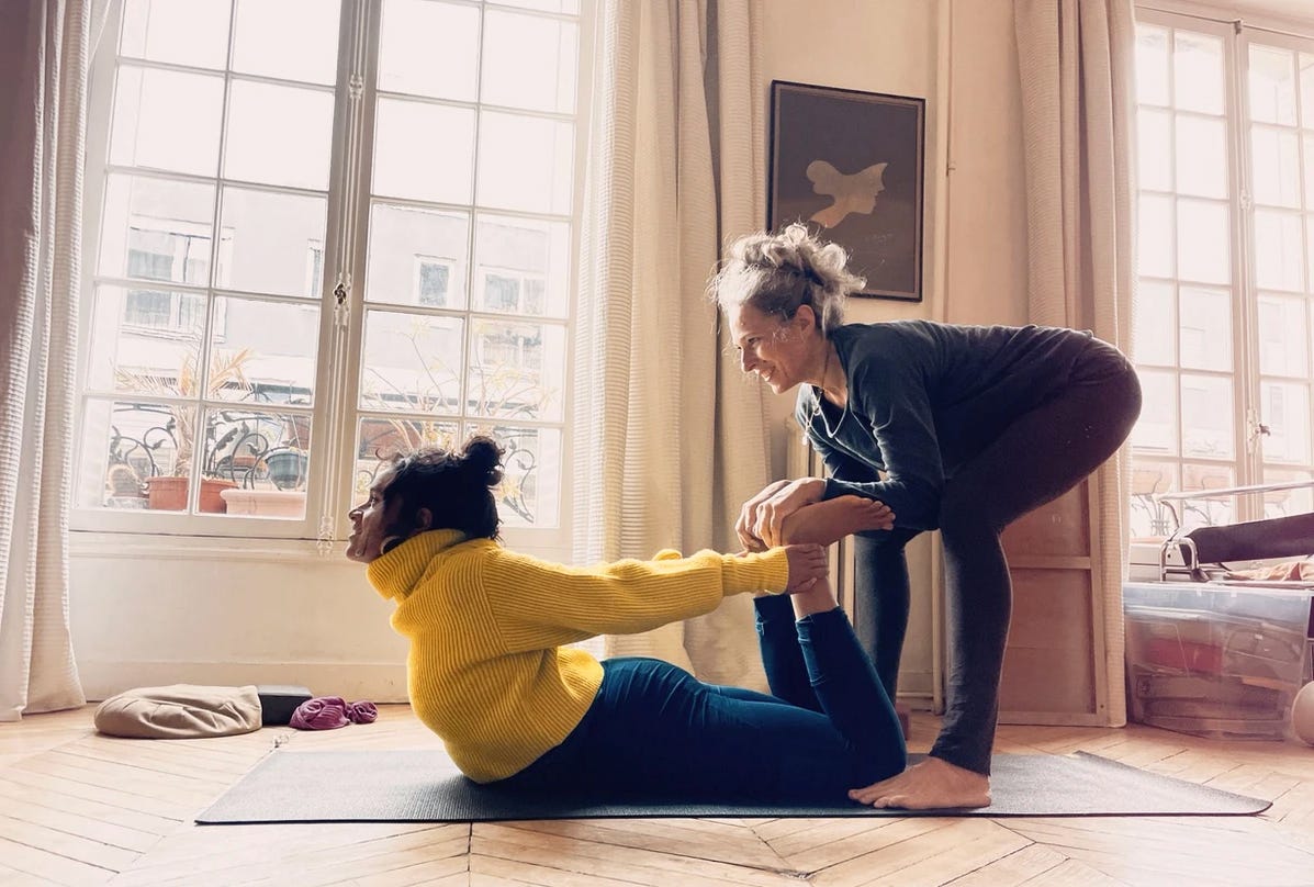 Sandra Schultze Yoga in Paris, France
