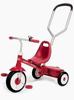 Radio Flyer Steer and Stroll Trike - Red