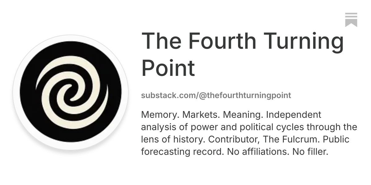 The Fourth Turning Point | Substack